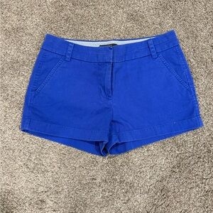 J. Crew Chino Royal Blue Shorts